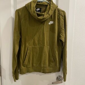 Nike Olive Green Hoodie